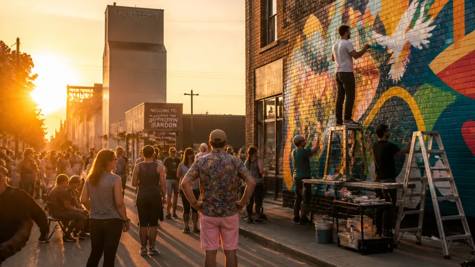 Feature image for The Quiet Renaissance: How Brandon Remakes Its Cultural Life